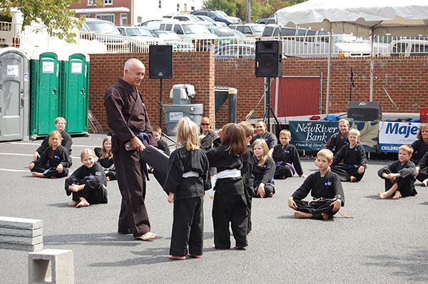 Kempo Karate Demo Little Dragons Escape and Controll Self Defense