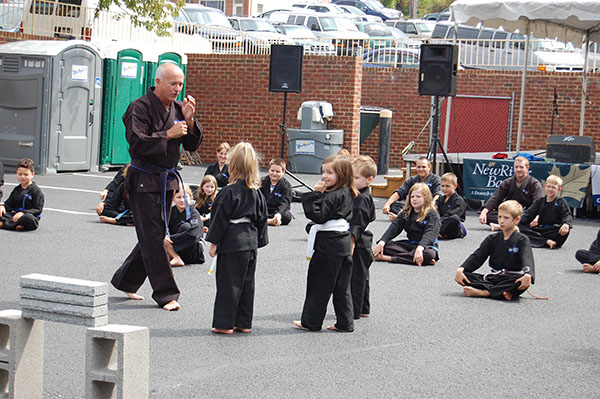Kempo Karate Demo Little Dragons Escape and Controll Self Defense