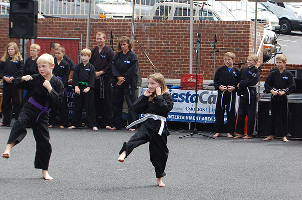 Kempo Karate Demo Kids Class Escape and Controll Self Defense