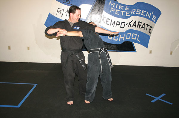 Kempo Karate take down