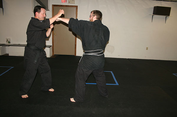 Kempo Karate inward block
