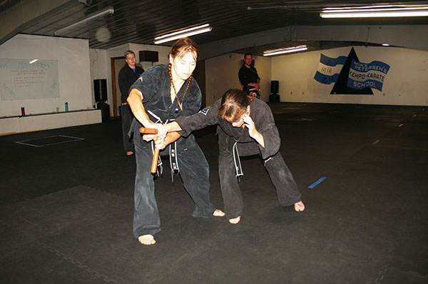 Kempo Karate Weapons nunchucks form